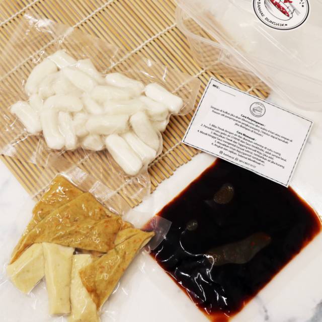 [GROSIR] DIY Homemade Instant Tteokbokki (2 pax) / Tokpoki / Ttokbokki / Tteokpokki Halal Fresh