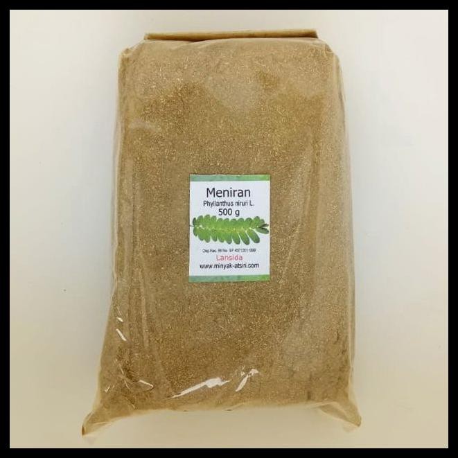 

Bubuk Daun Meniran 500 G Simplisia Serbuk Phyllanthus Niruri Powder