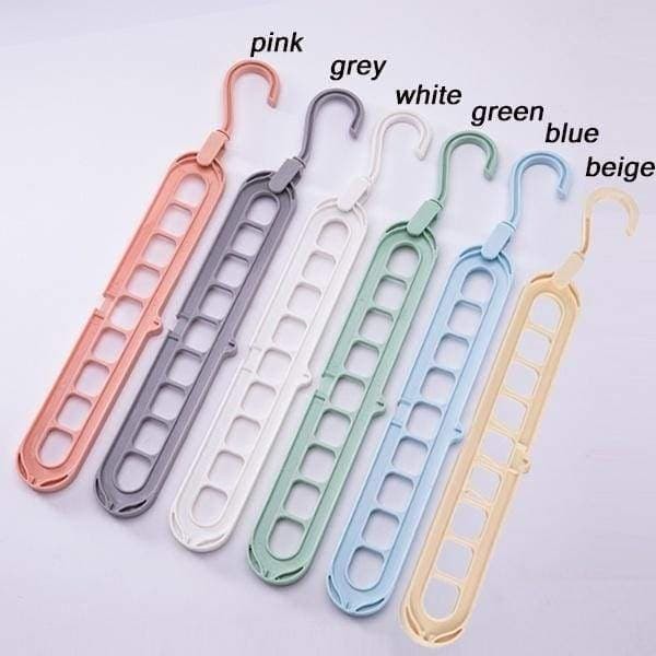 Gantungan Baju Organizer 9 in 1 / Magic Hanger 9 in 1  Serbaguna