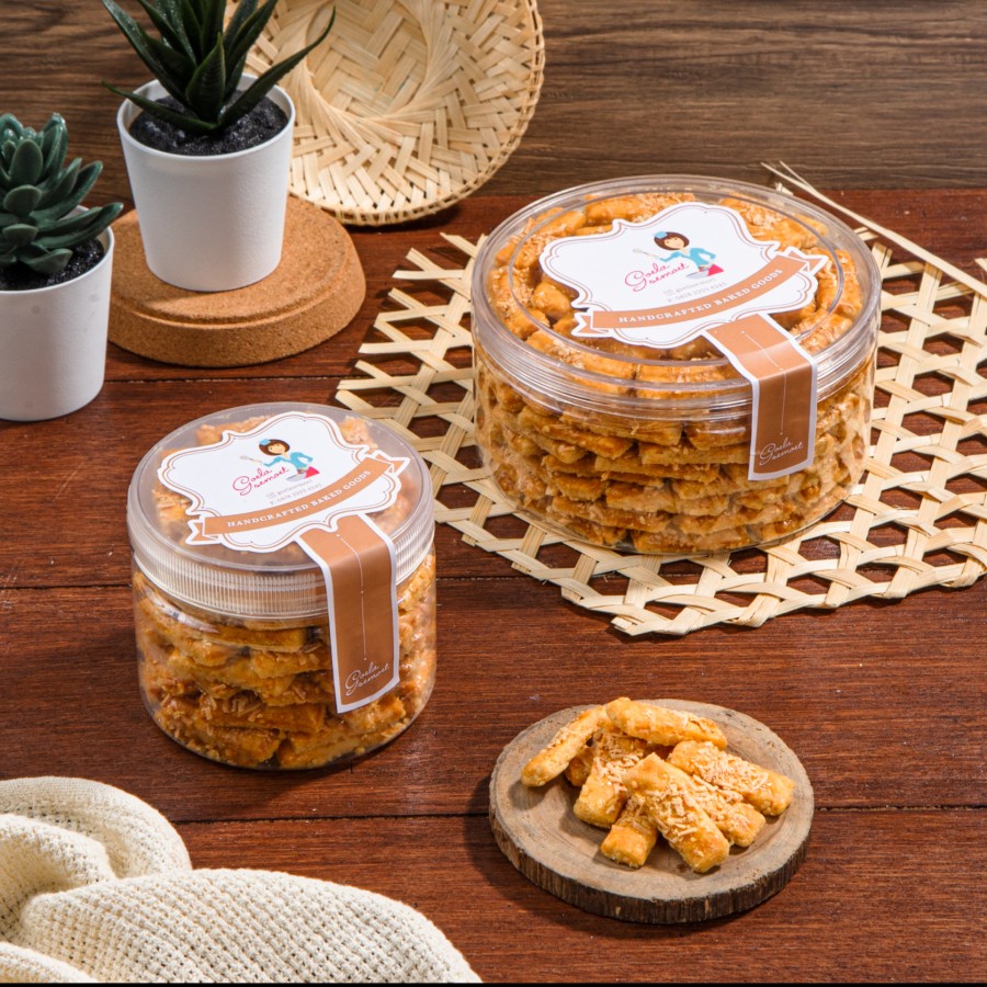 

DEB Kue Kastengel Keju Premium Goela Semoet - kue kering cookies kastangel