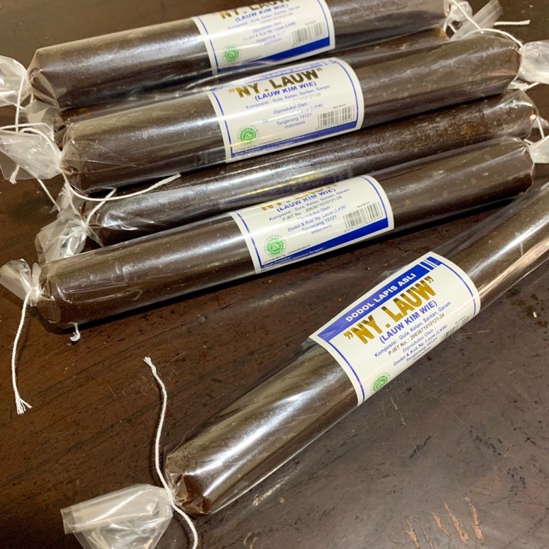 Dodol Ny. Lauw asli lapis duren wijen enak reseller dodol garut imlek sincia makanan