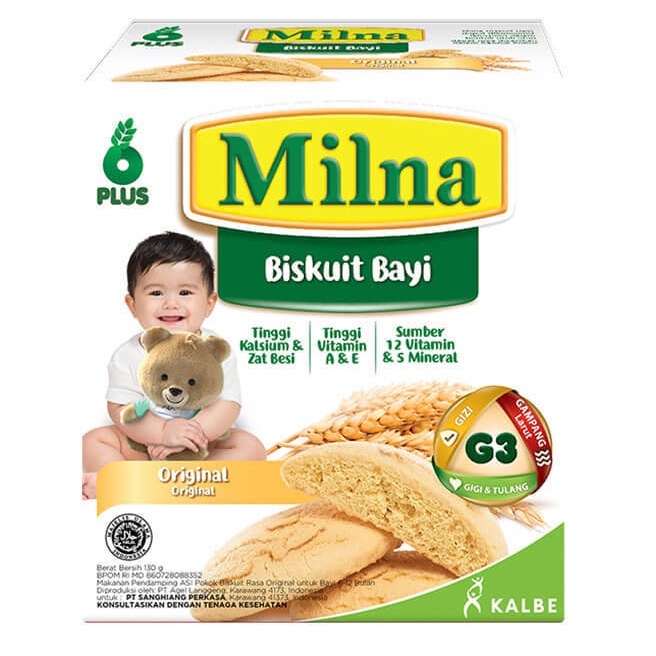 Milna Baby Biscuit Original 130gr