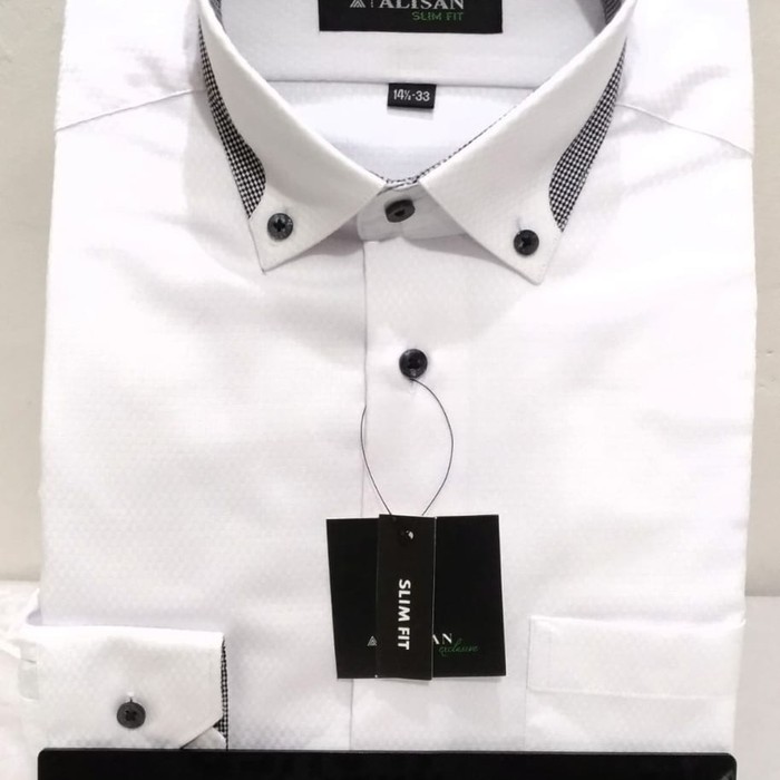 Gq - 300 Tototashop.Kemeja Pria Samuel Jumbo.Xxl & Xxxl,Bahan Cot TU771  Alisan Doby Slim Fit . - ,