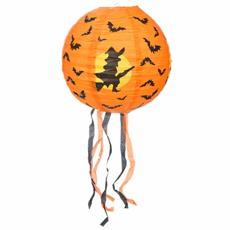 Lampion Halloween Jack O Lantern Dekorasi Haloween Labu Witch Dekor