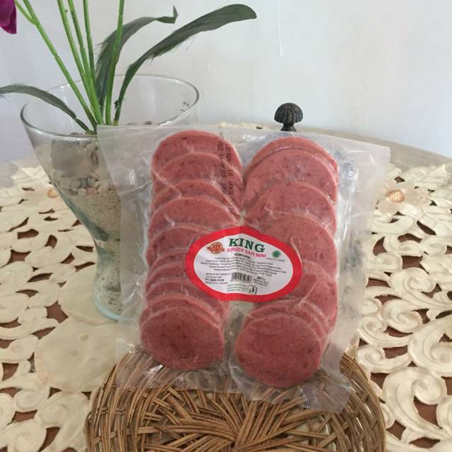 

BEEF BURGER MINI , 20 PCS , 280 gr