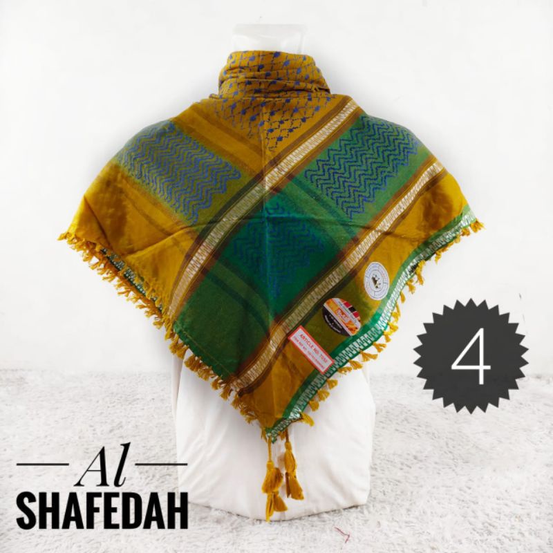 SURBAN AL SHAFEDA KONCER MOTIF 7050 (SEGIEMPAT) TERBARU