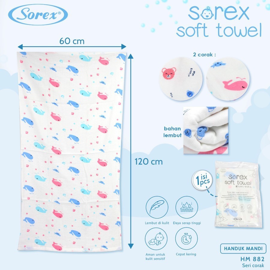 Handuk Anak dan Bayi Sorex HM 882