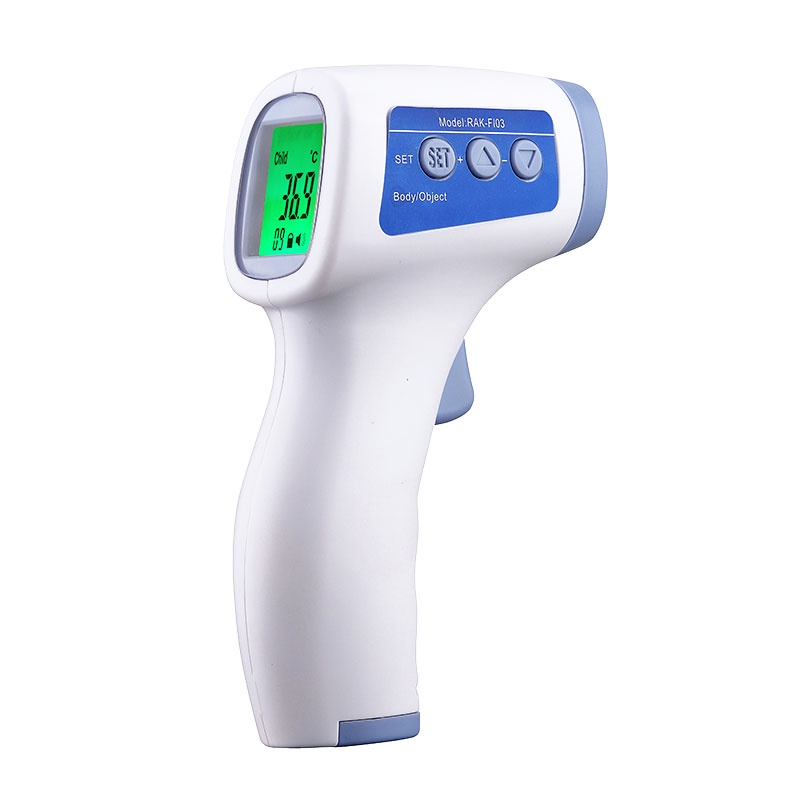 SDi7 Cofoe Thermometer Suhu Tubuh Digital Infrared Non Contact Rak-f103 White By Pro