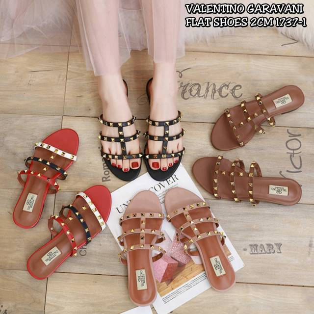 VALENTINO GARAVANI FLAT SHOES 1737-1