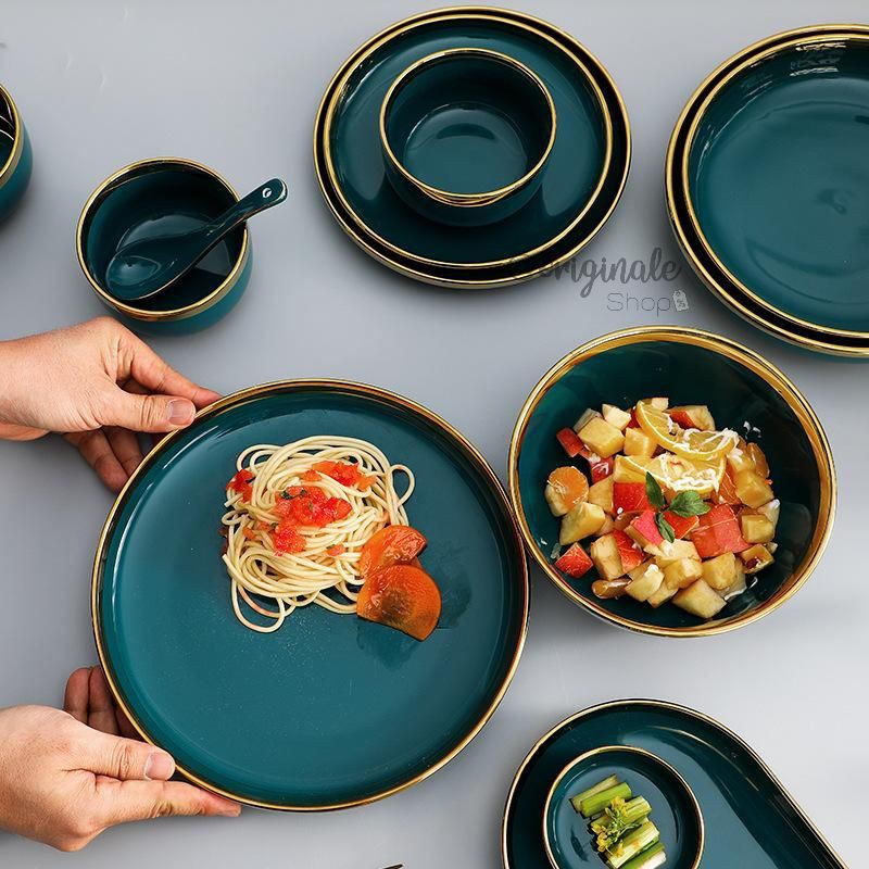 Dinner Plate | Emerald | Piring Keramik