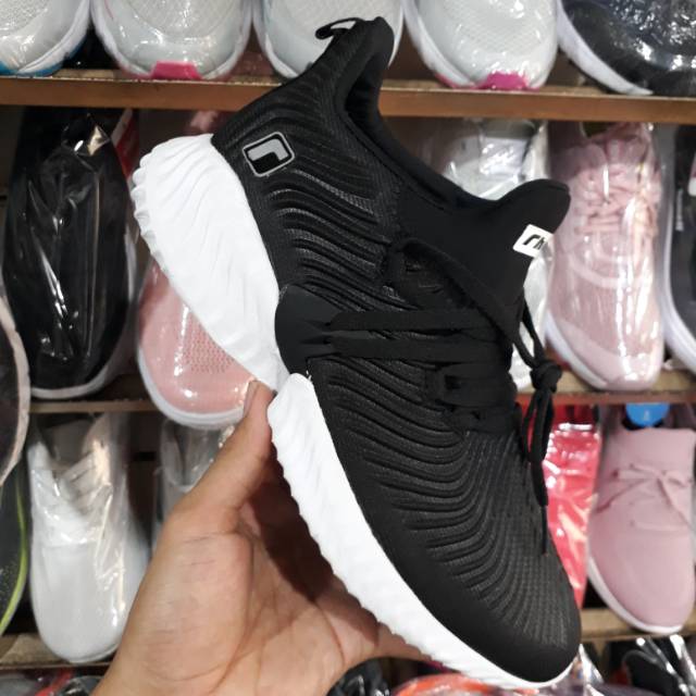 Sepatu sneakers hitam RHUMELL zeus original