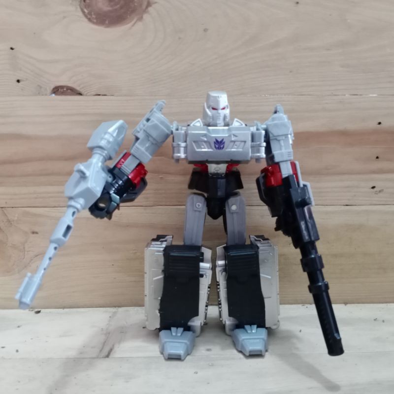 figure transformers g1 megatron alloy tank deformasi decepticon