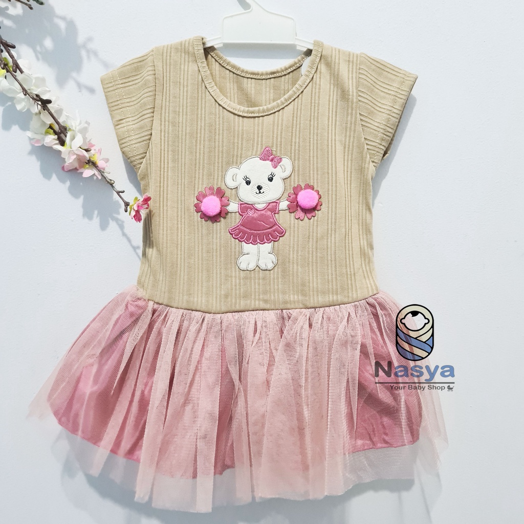 [MK-022] Dress Tutu Bayi 3-12 Bulan / Gaun Pesta Anak Perempuan Lucu Murah