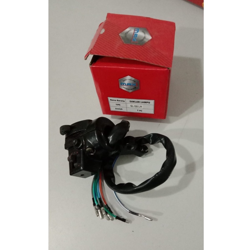 HOLDER GL100 KIRI / HOLDER LAMPU KIRI GL 100 / SAKLAR LAMPU GL100 KIRI / SAKLAR LAMPU GL 100 / SAKLA