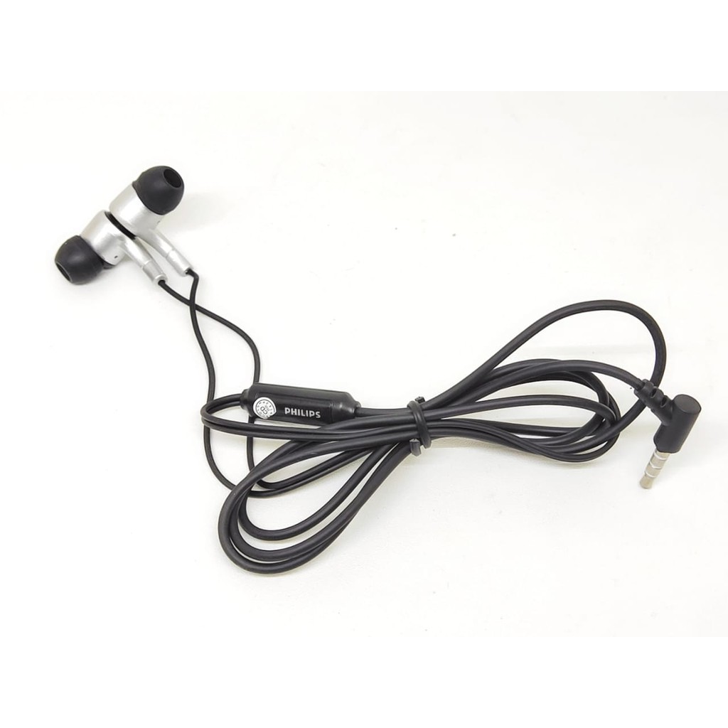 AT-036 Headset PHILIPS Magnetic Design Super Bass Audio AUX 3.5mm with Mic Earphone