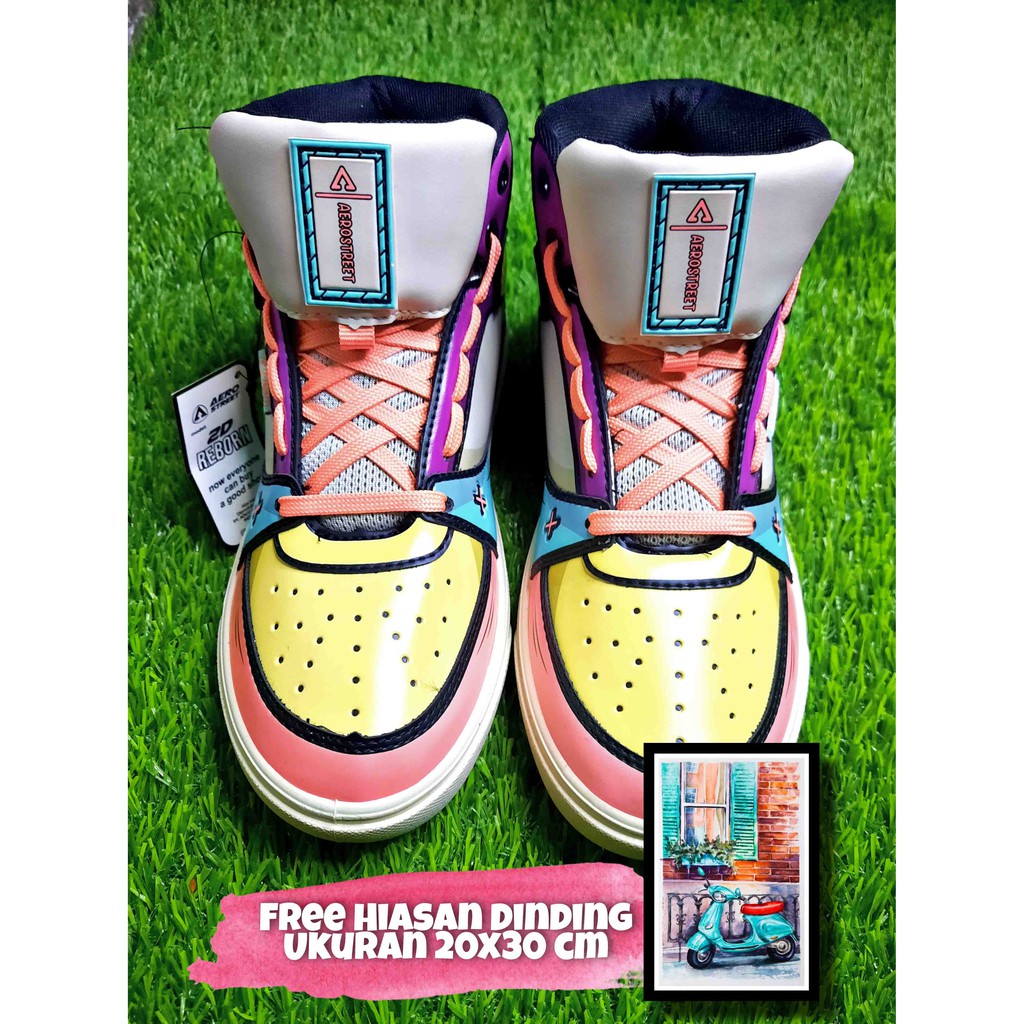 Sepatu Aerostreet 2D Reborn Uk 38 - Free Wall Decor