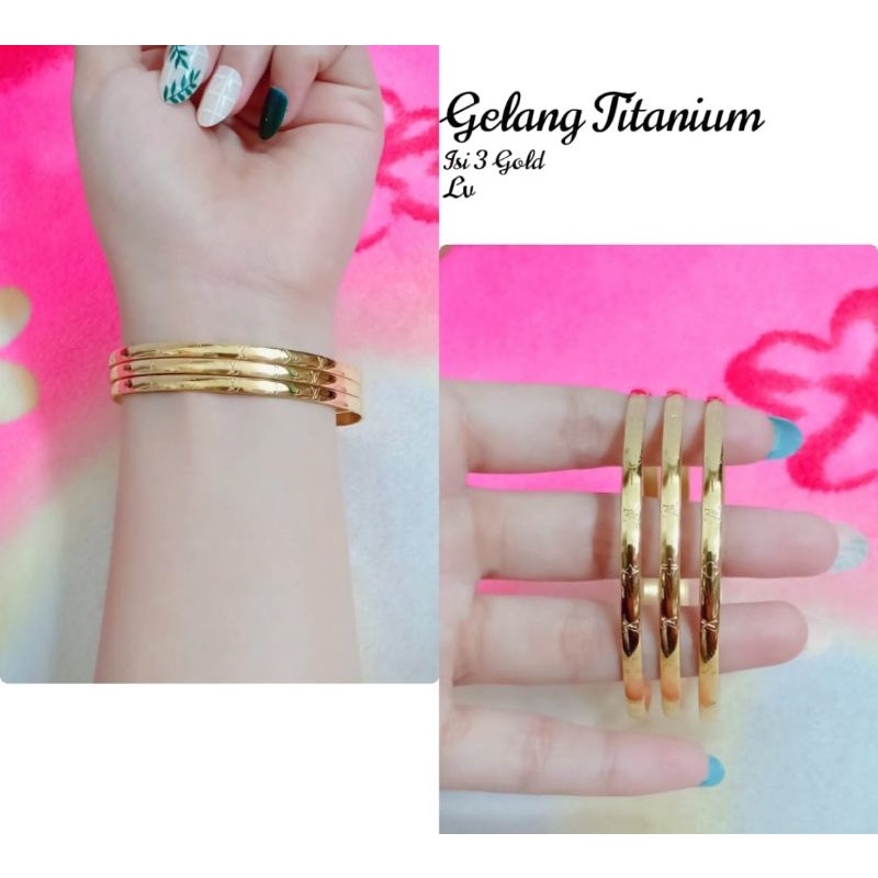 Keroncong Titanium Gold Isi3pxs