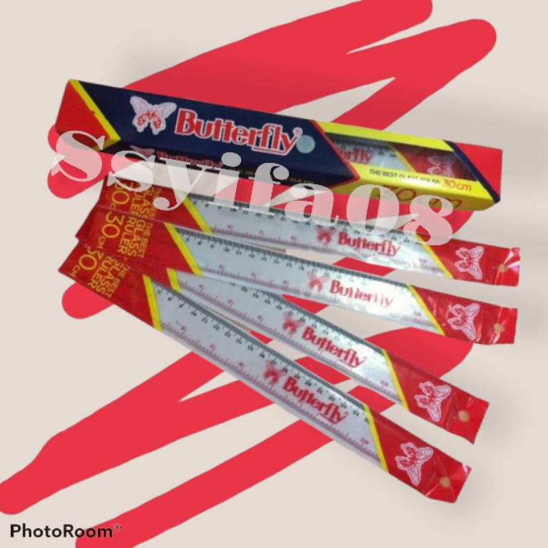 

PENGGARIS 30CM Butterfly isi 12pcs