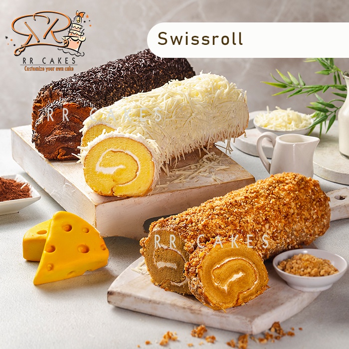 

RR Cakes SWISSROLL BOLU GULUNG KEJU COKLAT MOCCHA NOUGAT