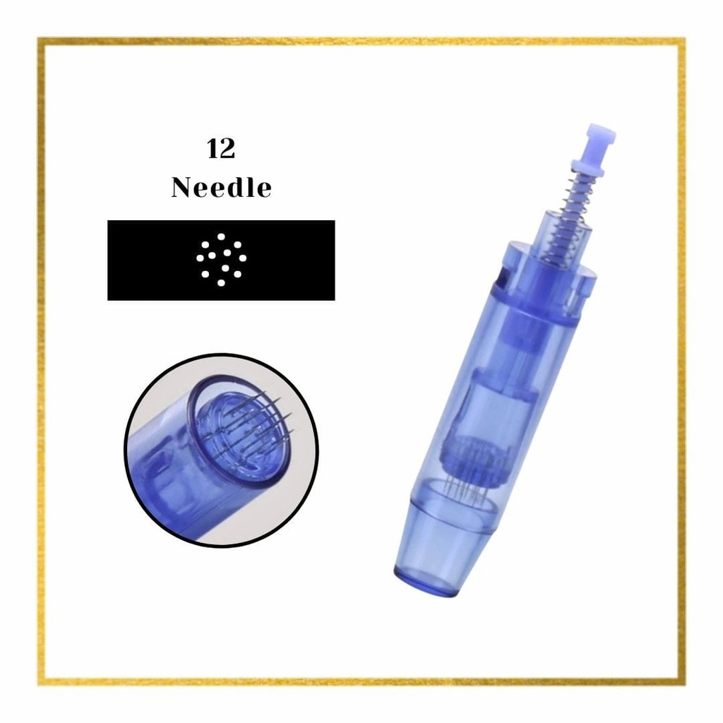 Dermapen mym dr pen a1 wireless 36 pin 12 pin nano needle jarum nano 36 pin 12 pin 1 pin 3 pin a1