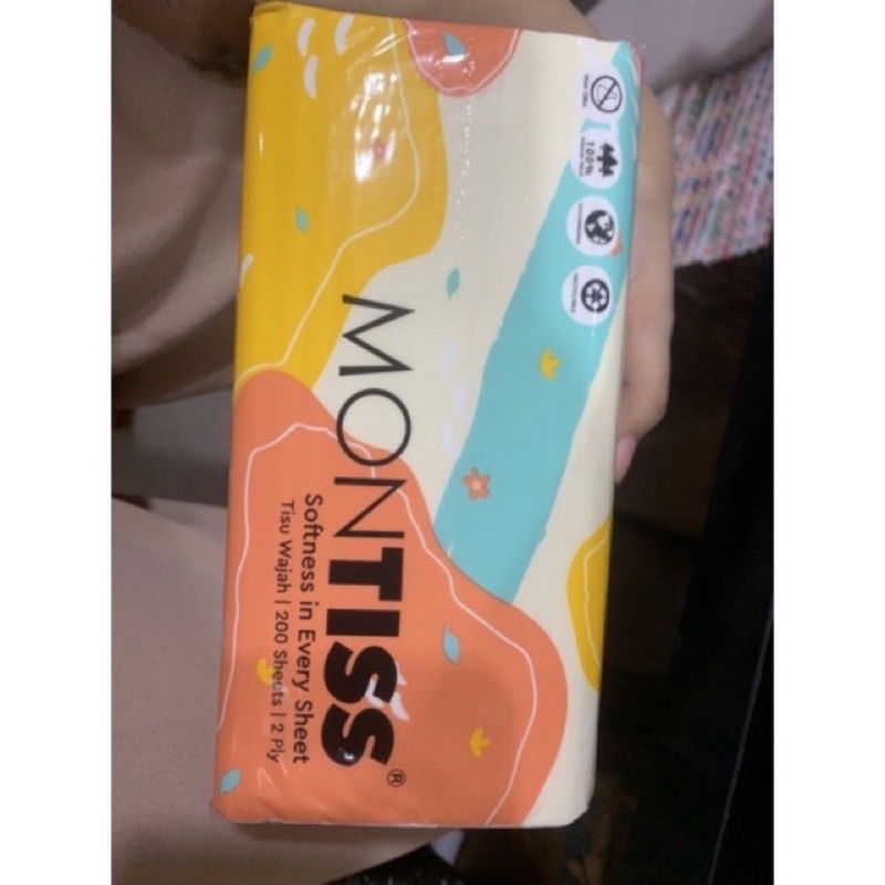 MONTISS FACIAL TISSUE 200sheet