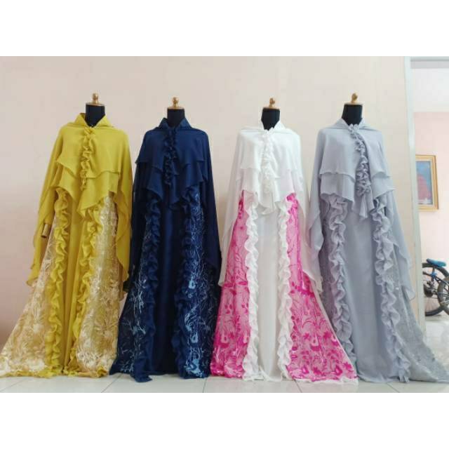 GROSIR GAMIS SYARI SET/GAMIS PESTA