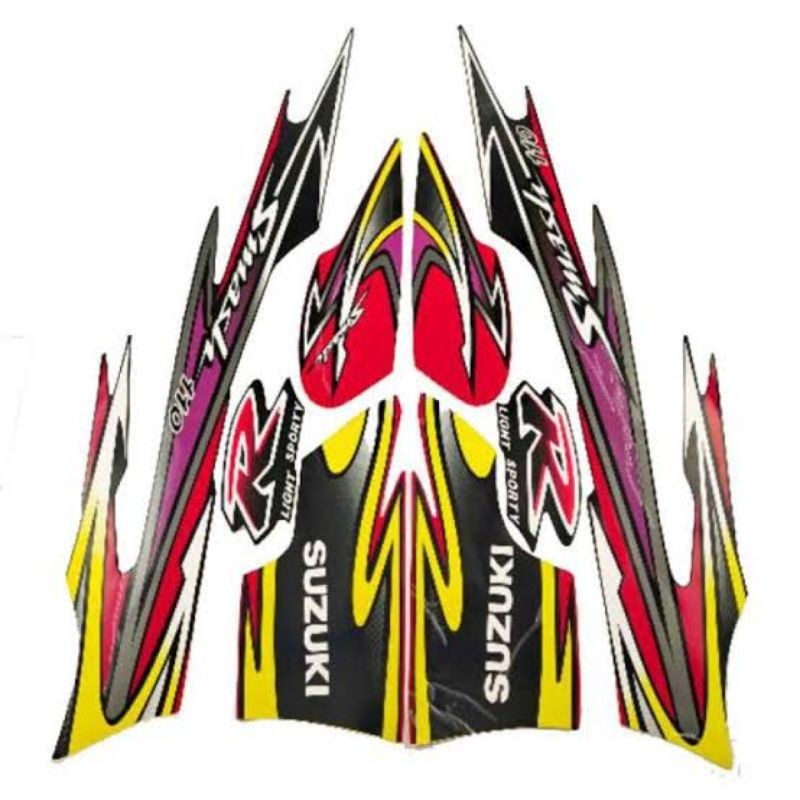 striping sticker smash 110 R 2004