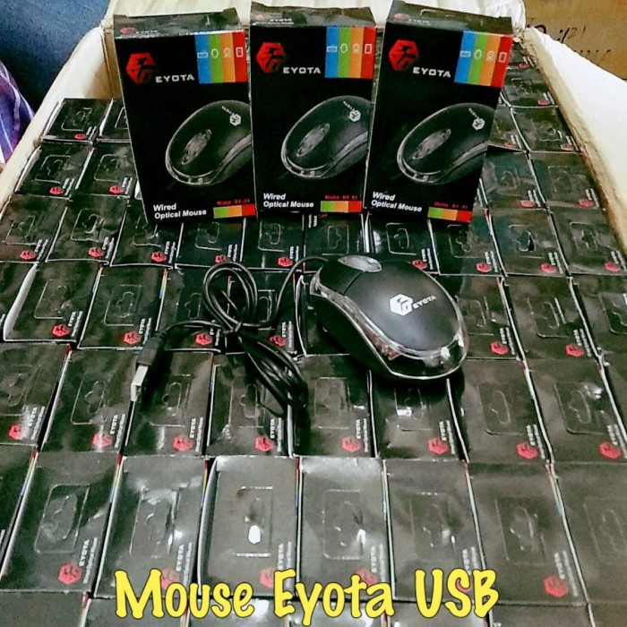 satu paket keyboard mini eyota s5500 kyboard eyota mini kibot eyota paket mous usb kabel eyota gratis mouspad murah