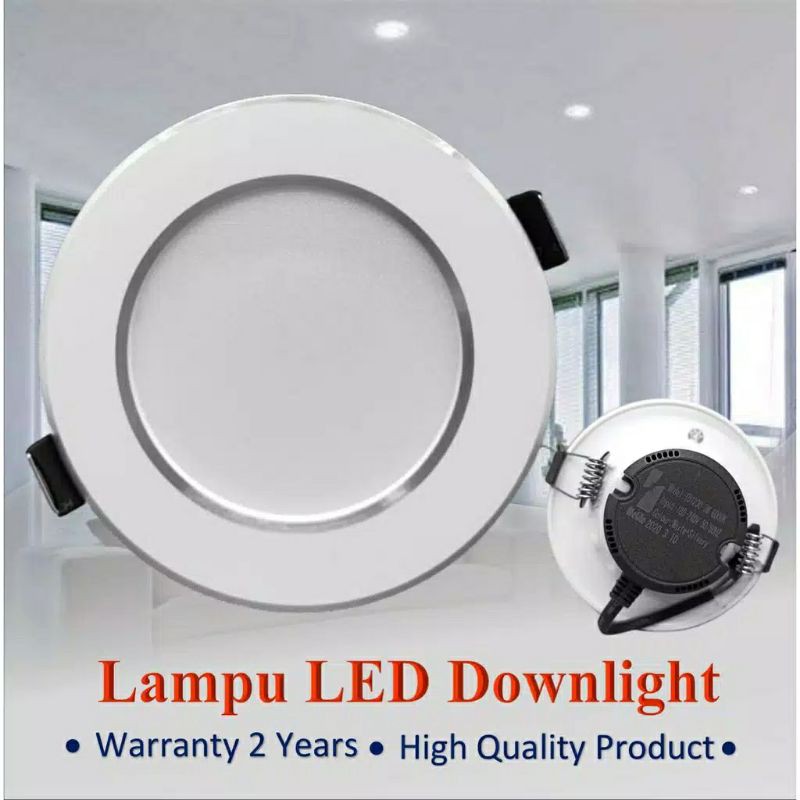 Lampu Led Panel, Lampu Down Light, 18 watt