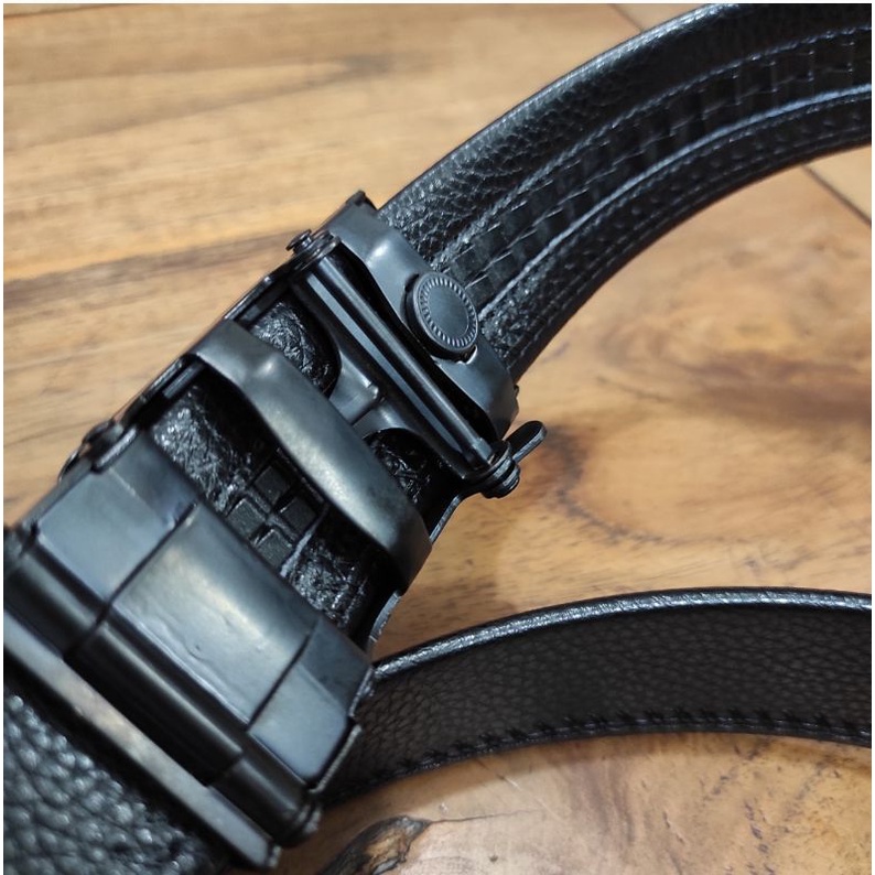 Sabuk Panjang 155 Cm Ikat Pinggang Pria Rell Import HS901 Gesper Rell Spesial Edition