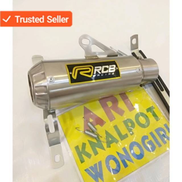 TERLARIS SILENCER KNALPOT RACING RCB GTX RCB KAPSUL SILINCER TABUNG TERMURAH