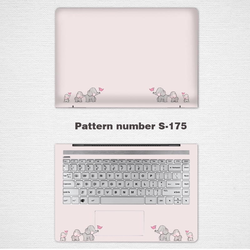 Stiker Skin Laptop 2 Sisi Bahan Vinyl Untuk 11 / 12 / 13 / 14 / 15 / 17 Inch lenovo Yoga 13s 14s l340
