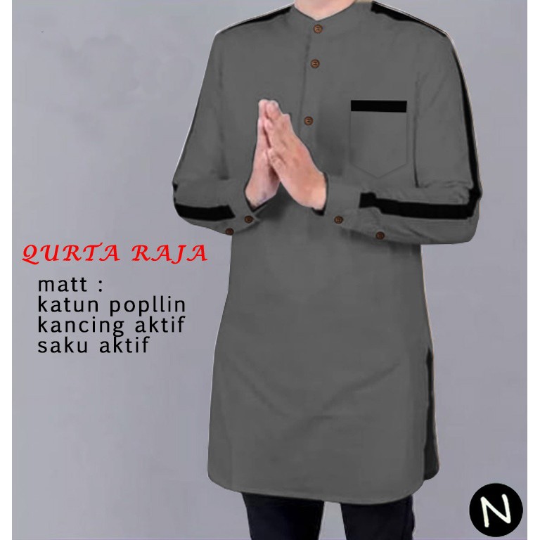 CTN Baju muslim Koko QURTA lengan panjang Best seller