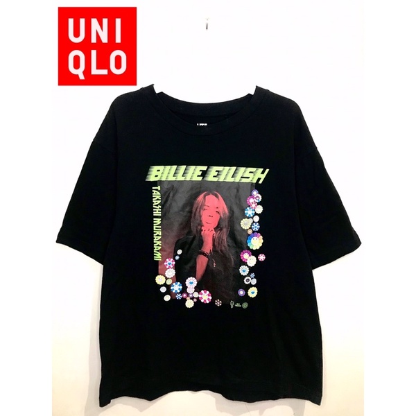 uniqlo x billie eilish tshirt preloved