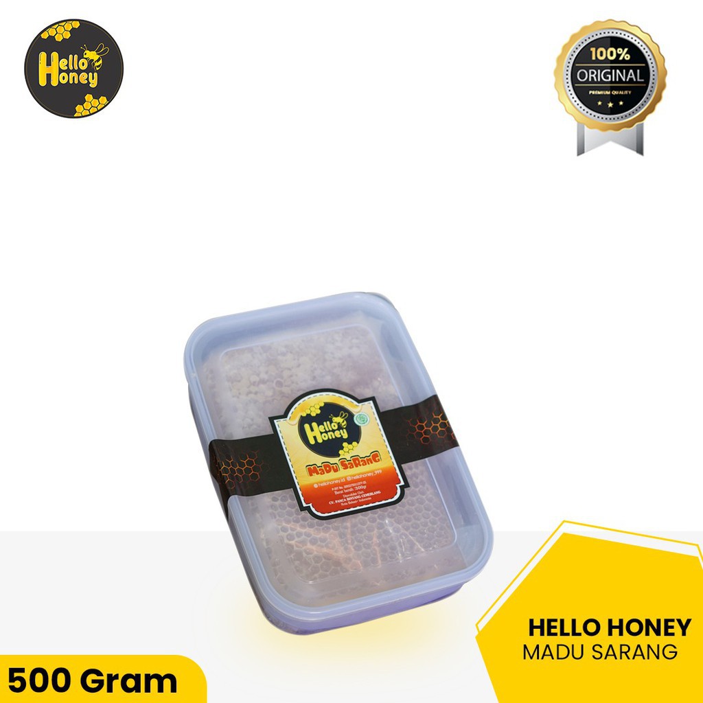 

Madu Sarang Asli Honeycomb Malifera PREMIUM