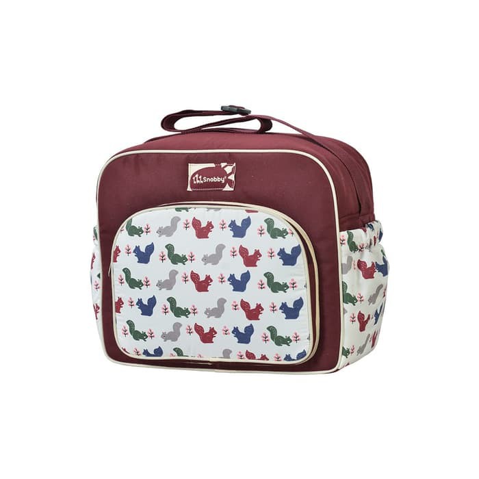 Snobby Tas Bayi Medium Saku Motif Print Squirrel Series - TPT 5672