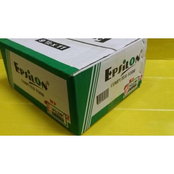 

♬ Epsilon Cont Form 9 1/2 x 11 : 2 2 Ply (K2 : 2) | Kertas Komputer ♣