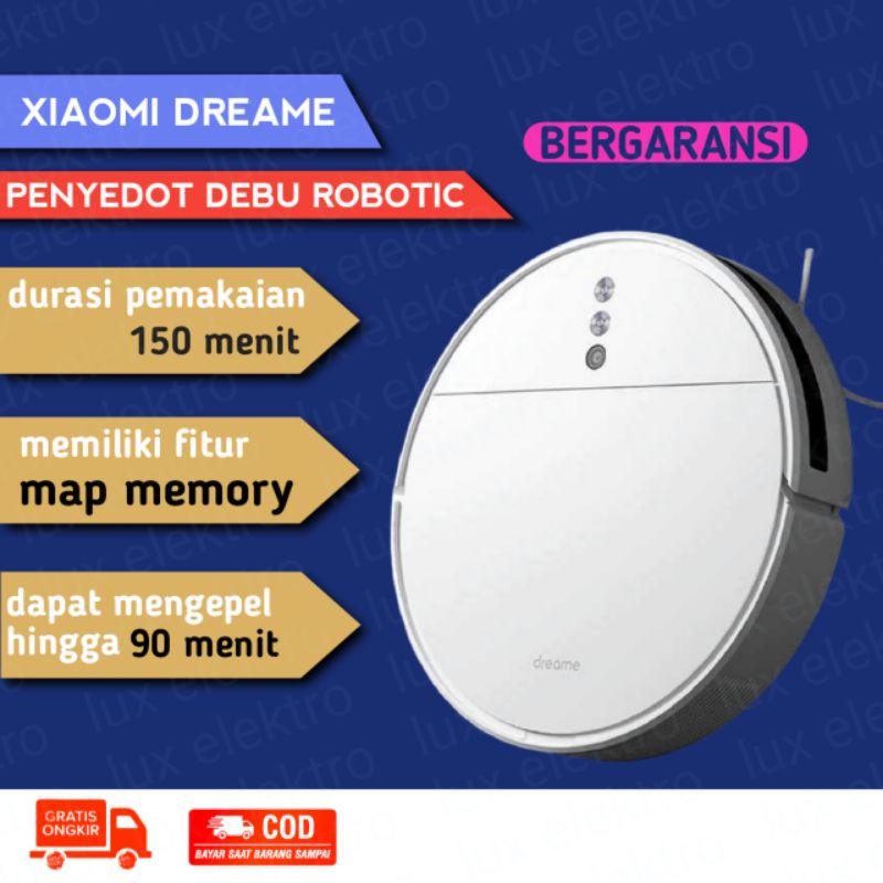Vacum Cleaner Penyedot Debu Vakum Cleaner Robot Vacuum Cleaner Robotic Sapu Pel Otomatis Tanpa Kabel