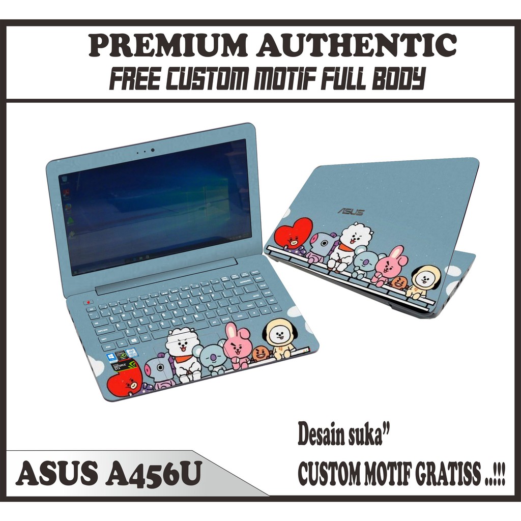 SKIN LAPTOP ASUS A456U FULL BODY