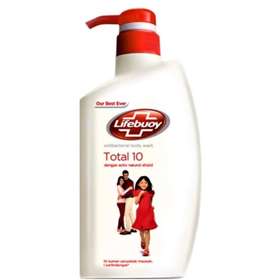 Lifebuoy Sabun Antiseptik Cair Total 10 500Ml -Sabun Total 10
