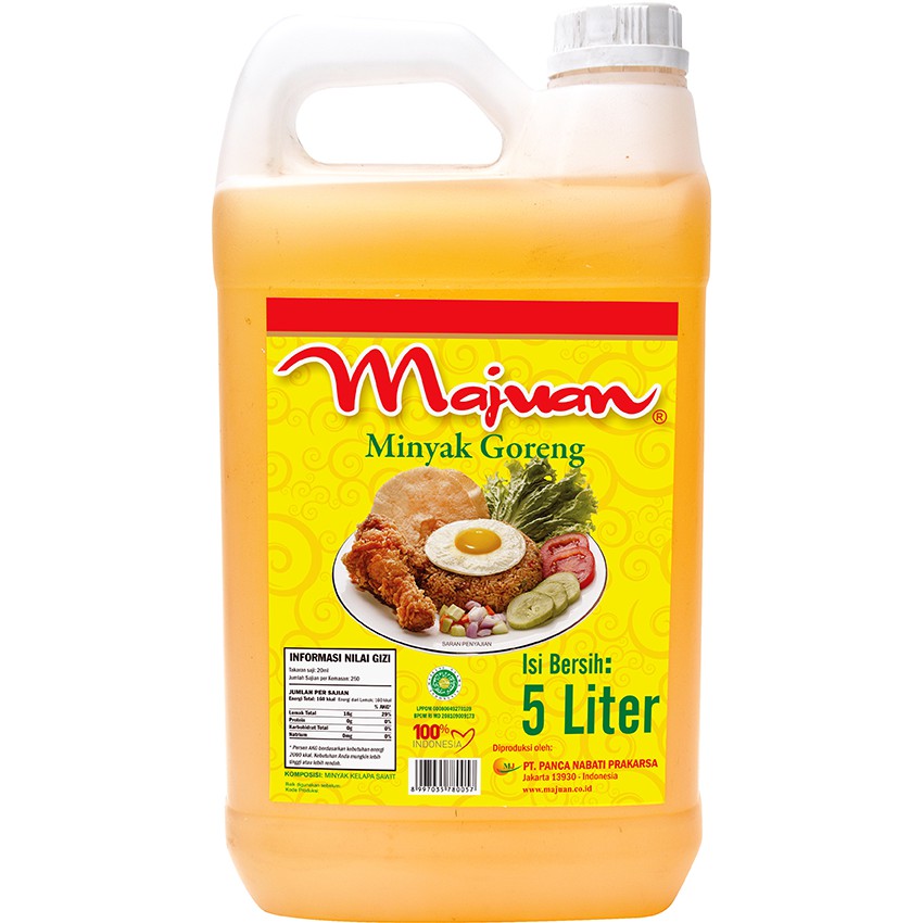 Majuan - Minyak Goreng 5 Liter