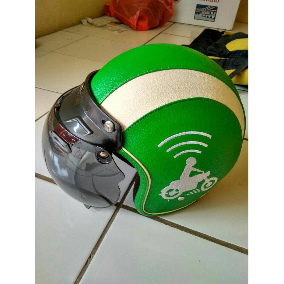 BOGO kulit Helm Driver gojek