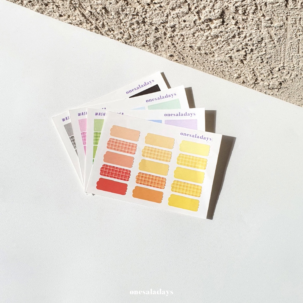 

Washi Pieces by onesaladays