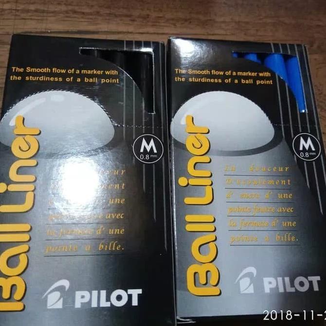 

Office & Stationery | Alat Tulis | Pulpen Ball Liner Merk Pilot | Best Seller