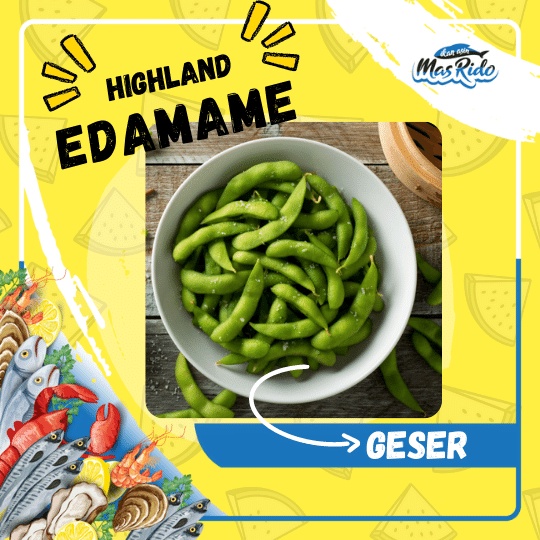 

Edamame Organic Sayuran Segar Kacang Kedelai Highland Premium Fresh