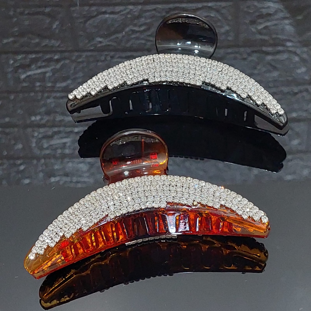 Jepit rambut korea premium full zirkon jedai elegan wanita cakar salon mode baru orginal import