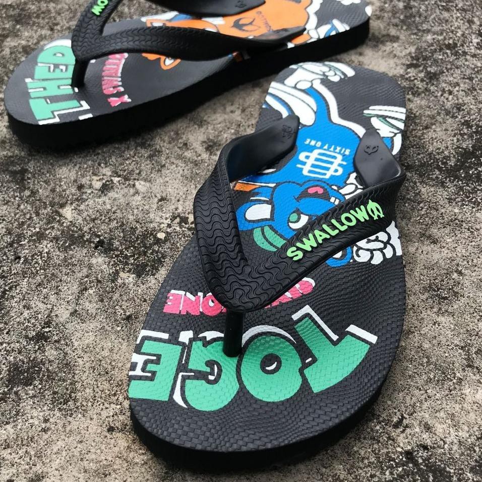 Q20Y Number 61 x Swallow - Together 61 Swallow Sandal QDZ