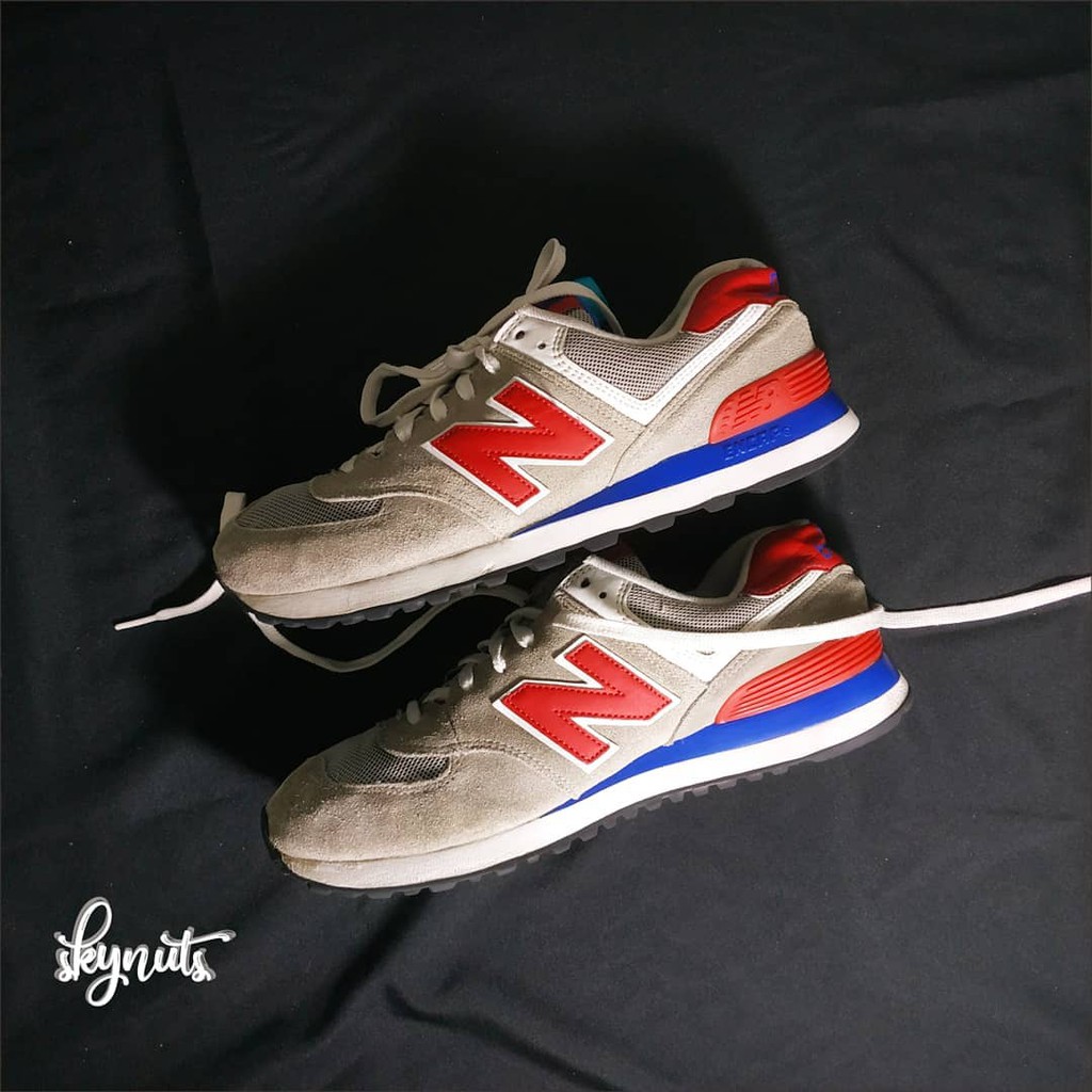 Sepatu New Balance 574 encap Sonic Grey