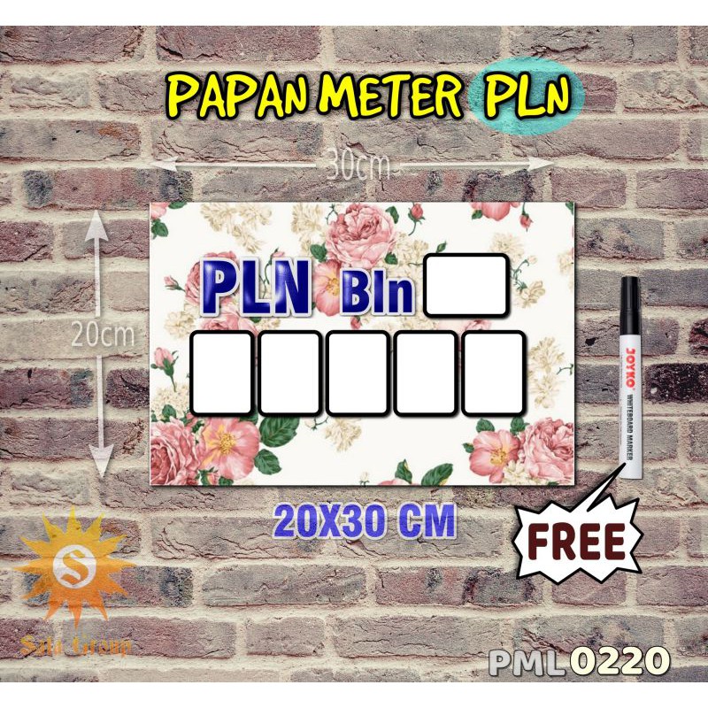 

Safa Papan Meter Listrik PLN PAM motif Unik - Shabby 20