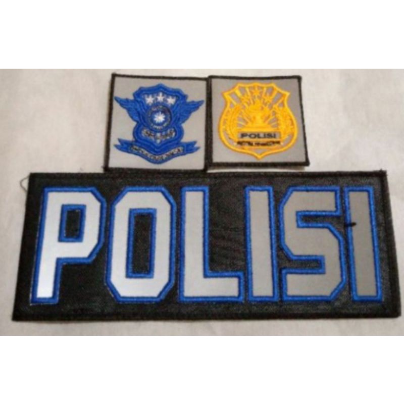 Logo Bordir POLISI